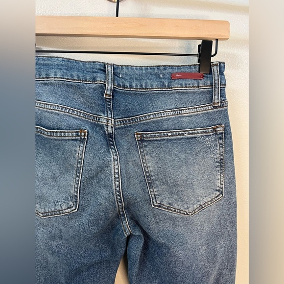 Anthropologie Pilcro Embroidered Cropped Jeans 27 - Picture 7 of 12